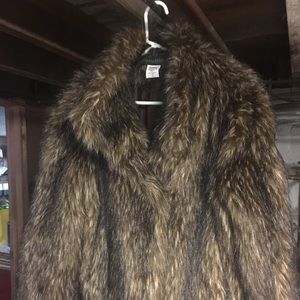 Harve Bernard Faux Fir Jacket